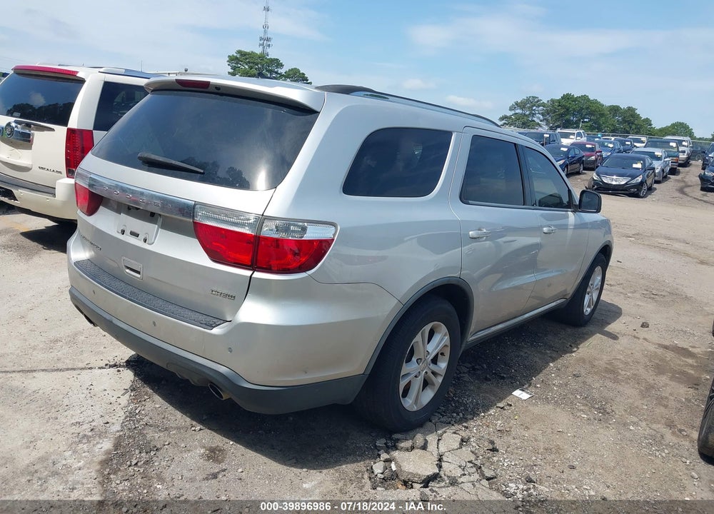 2011 DODGE DURANGO CREW VIN: 1D4SD4GT4BC688545