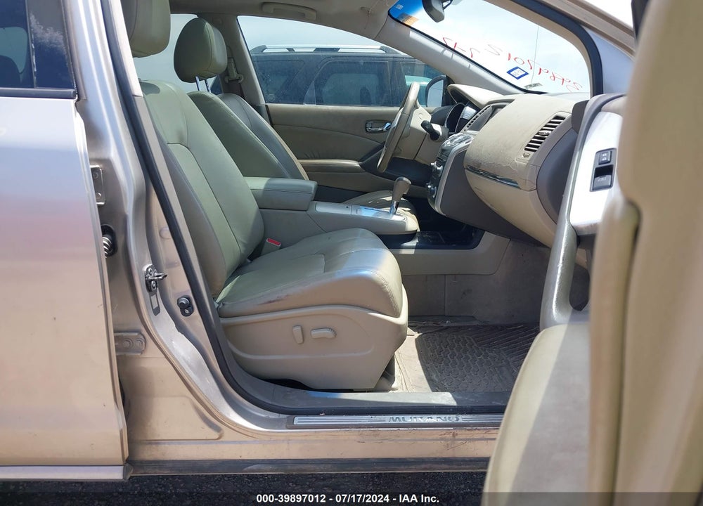 2010 NISSAN MURANO SL VIN: JN8AZ1MU1AW017809