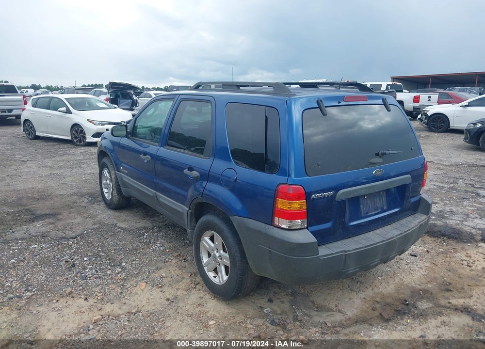 2007 FORD ESCAPE HYBRID VIN: 1FMCU59H57KA61054