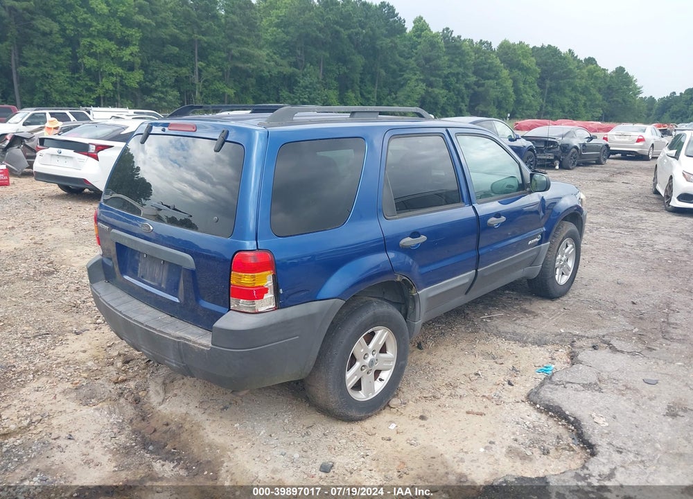 2007 FORD ESCAPE HYBRID VIN: 1FMCU59H57KA61054