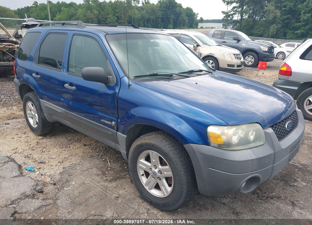 2007 FORD ESCAPE HYBRID VIN: 1FMCU59H57KA61054