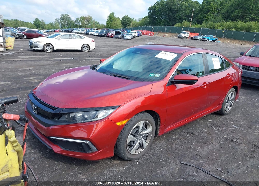 2020 HONDA CIVIC LX VIN: 2HGFC2F66LH594913