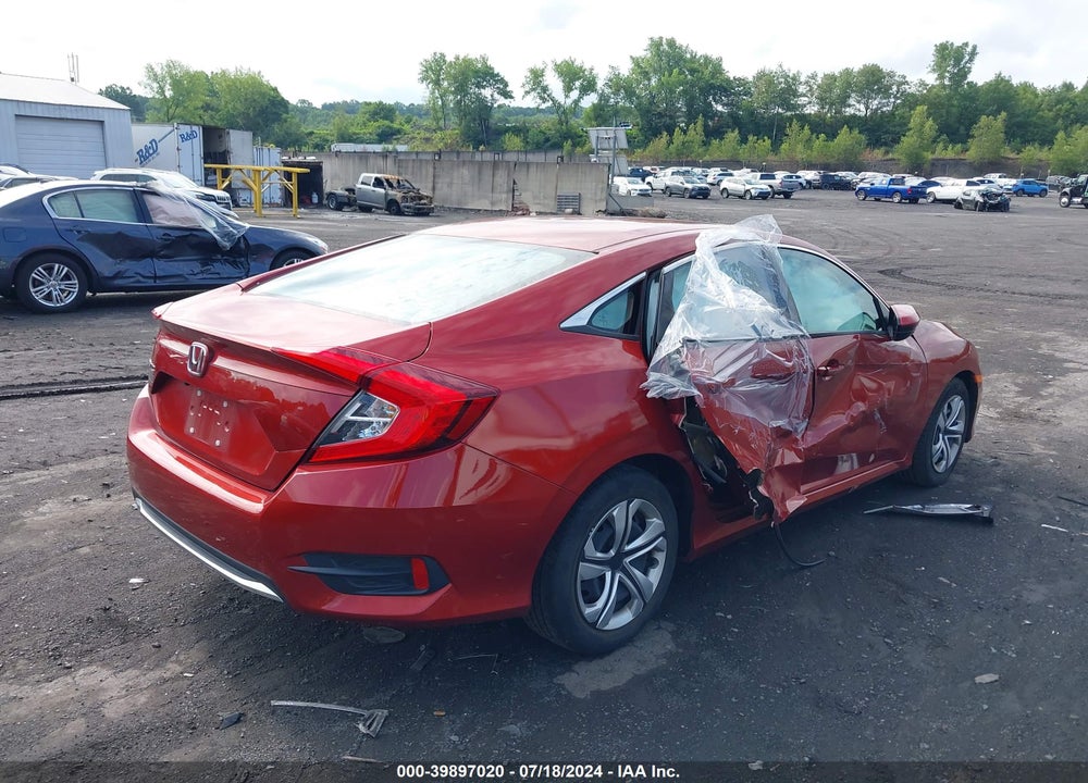 2020 HONDA CIVIC LX VIN: 2HGFC2F66LH594913