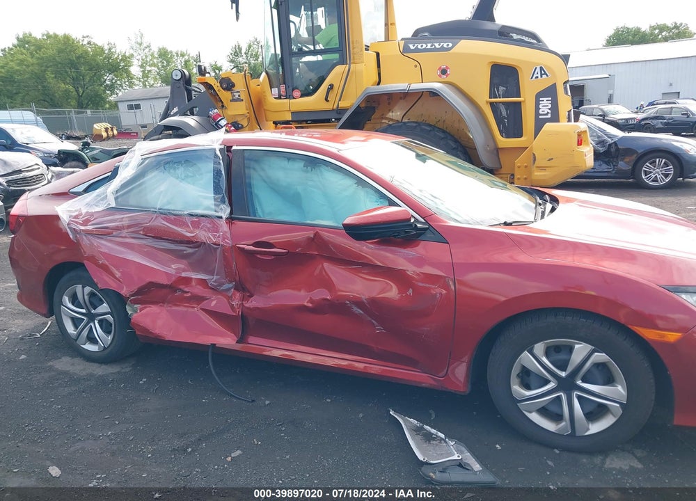 2020 HONDA CIVIC LX VIN: 2HGFC2F66LH594913