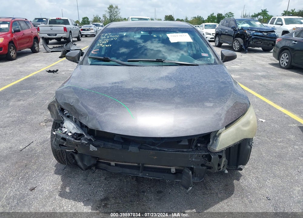 2016 TOYOTA CAMRY SE VIN: 4T1BF1FK8GU601807