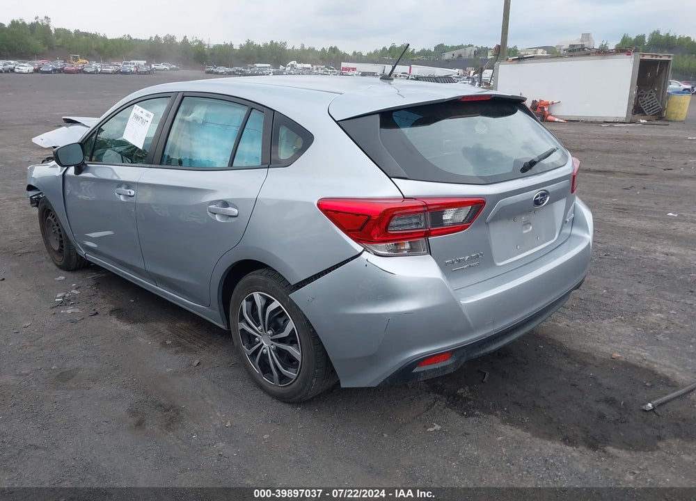 2021 SUBARU IMPREZA 5-DOOR VIN: 4S3GTAA68M1715428