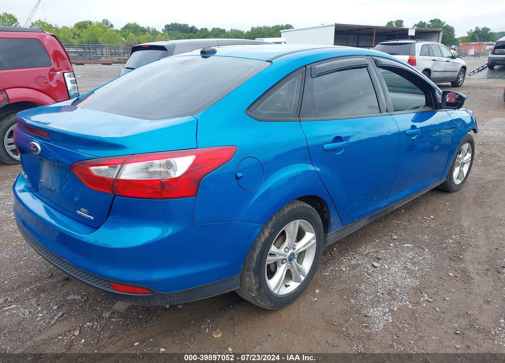 2014 FORD FOCUS SE VIN: 1FADP3F21EL160097
