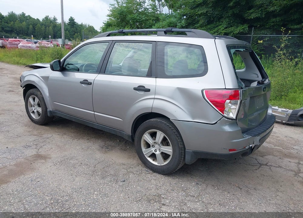 2011 SUBARU FORESTER 2.5X VIN: JF2SHABC8BH761864