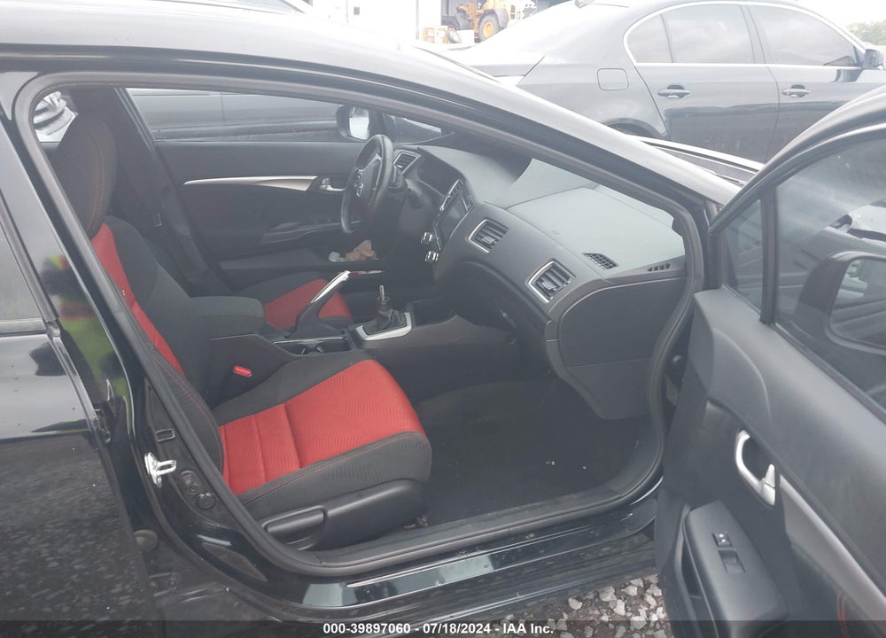 2015 HONDA CIVIC SI VIN: 2HGFB6E59FH709446