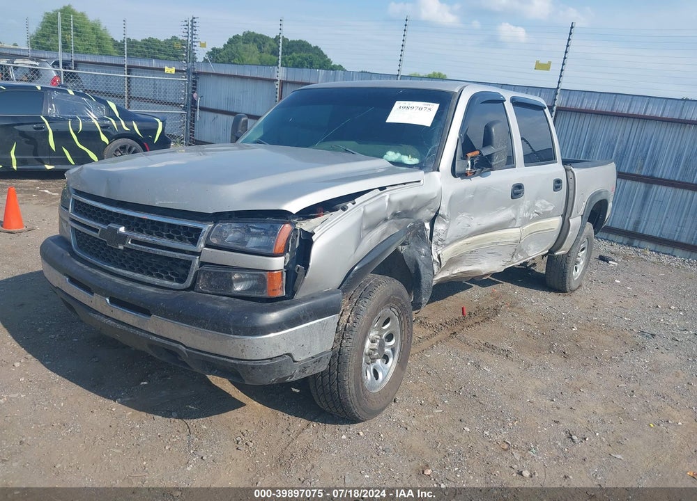 2006 CHEVROLET SILVERADO 1500 LS VIN: 2GCEK13V961322369