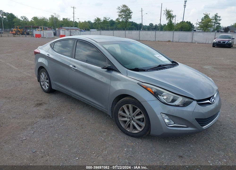 2015 HYUNDAI ELANTRA VIN: KMHDH4AE5FU378081