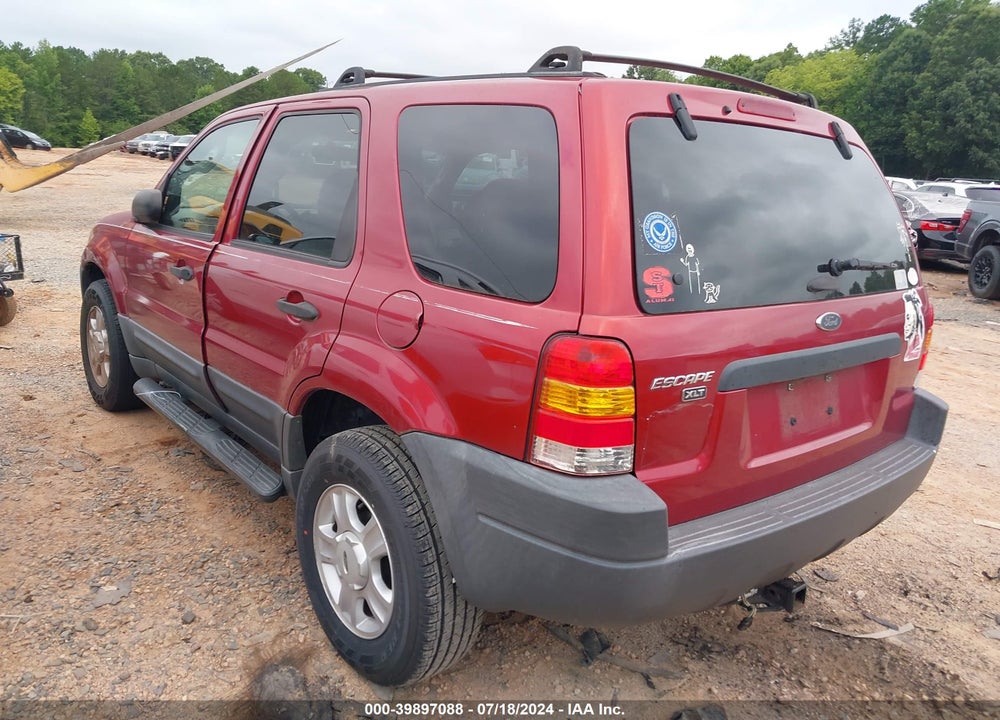 2004 FORD ESCAPE XLT VIN: 1FMYU93184DA12598