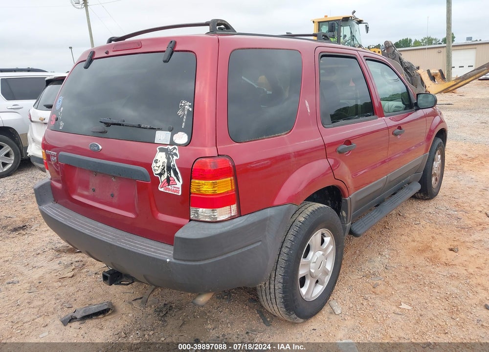 2004 FORD ESCAPE XLT VIN: 1FMYU93184DA12598