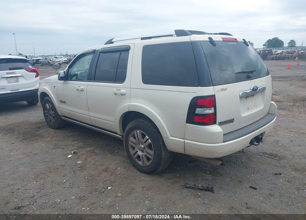 2008 FORD EXPLORER LIMITED VIN: 1FMEU65828UA43833