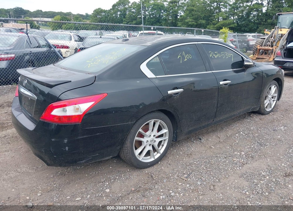 2010 NISSAN MAXIMA VIN: 1N4AA5AP5AC824429