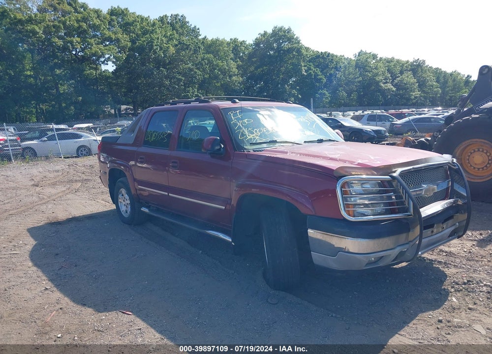 2005 CHEVROLET AVALANCHE 1500 LT VIN: 3GNEK12Z75G225866