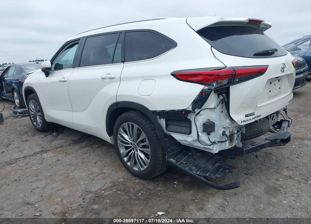 2020 TOYOTA HIGHLANDER PLATINUM VIN: 5TDFZRAH7LS015685