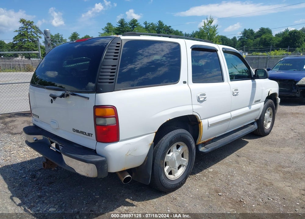 2001 CHEVROLET TAHOE LS/LT VIN: 1GNEK13T81R101500