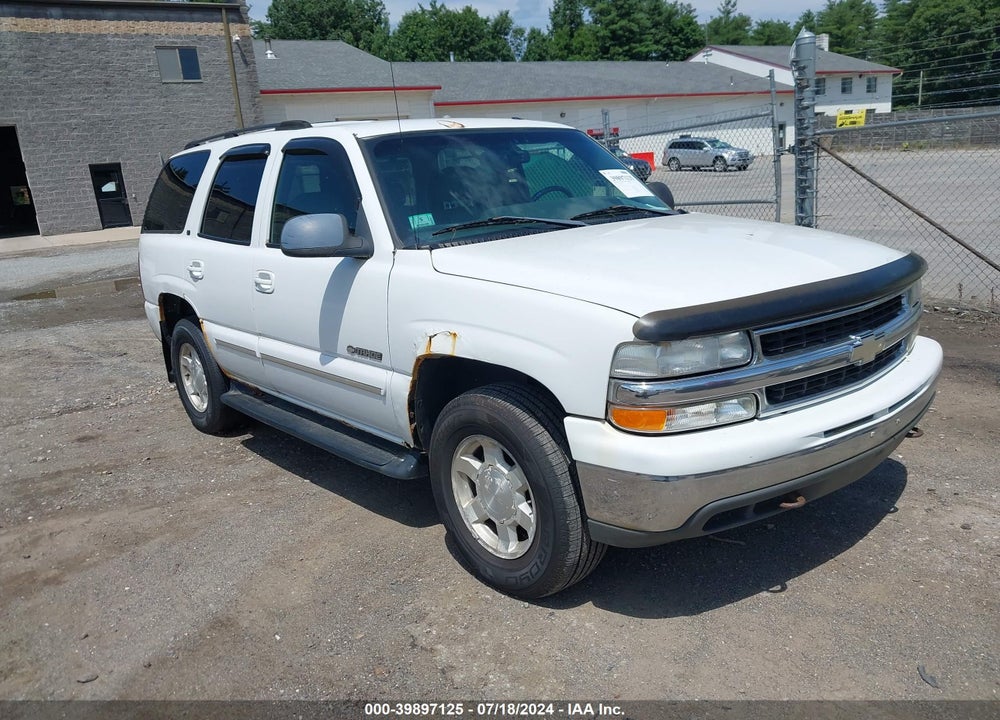 2001 CHEVROLET TAHOE LS/LT VIN: 1GNEK13T81R101500