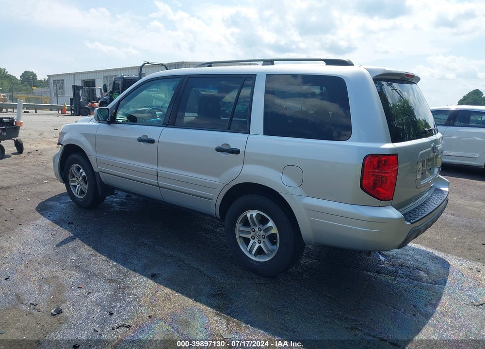 2005 HONDA PILOT EX VIN: 2HKYF18415H505263