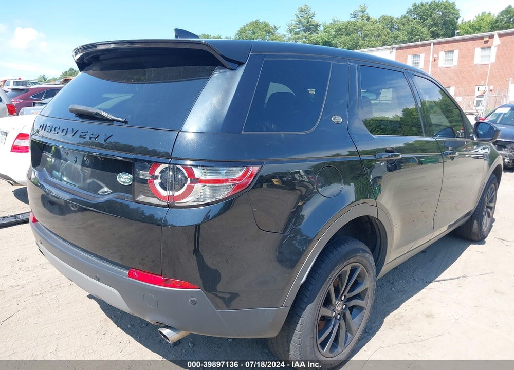 2017 LAND ROVER DISCOVERY SPORT HSE VIN: SALCR2BG5HH663353