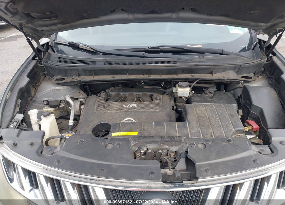 2009 NISSAN MURANO SL VIN: JN8AZ18WX9W211844