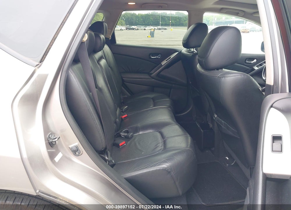 2009 NISSAN MURANO SL VIN: JN8AZ18WX9W211844