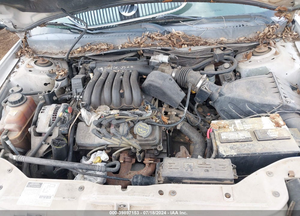 2002 MERCURY SABLE GS VIN: 1MEFM50U02G629247