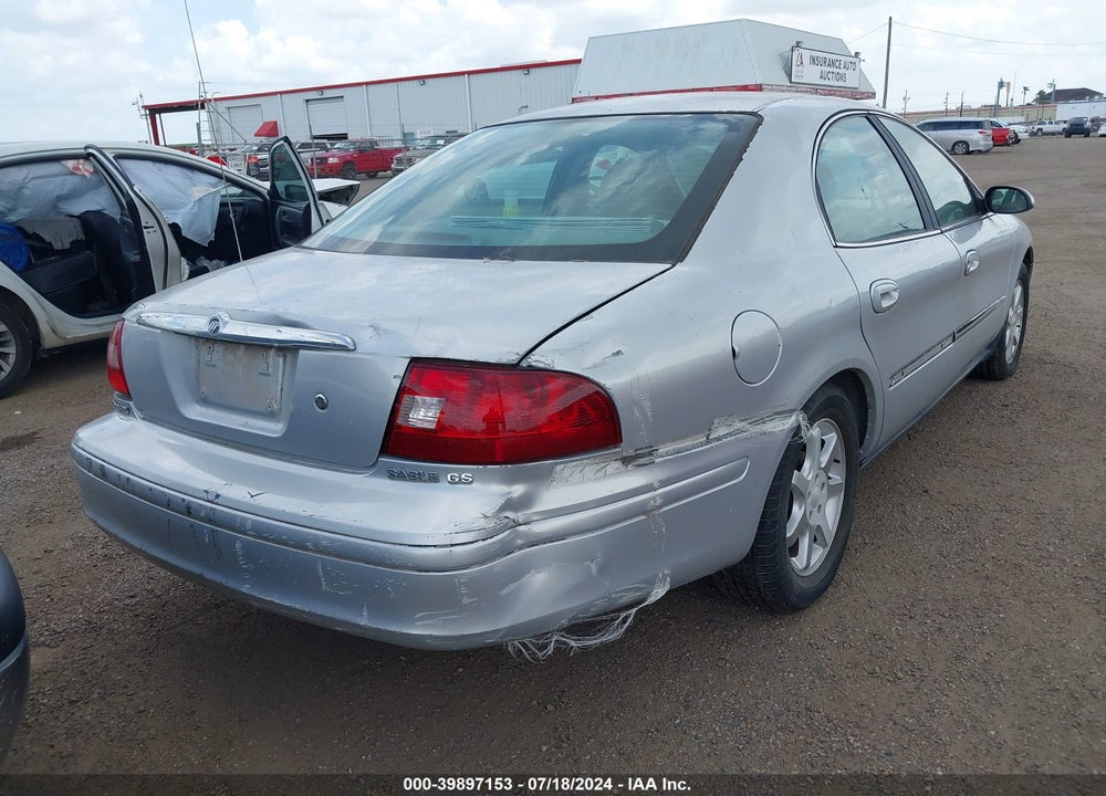 2002 MERCURY SABLE GS VIN: 1MEFM50U02G629247