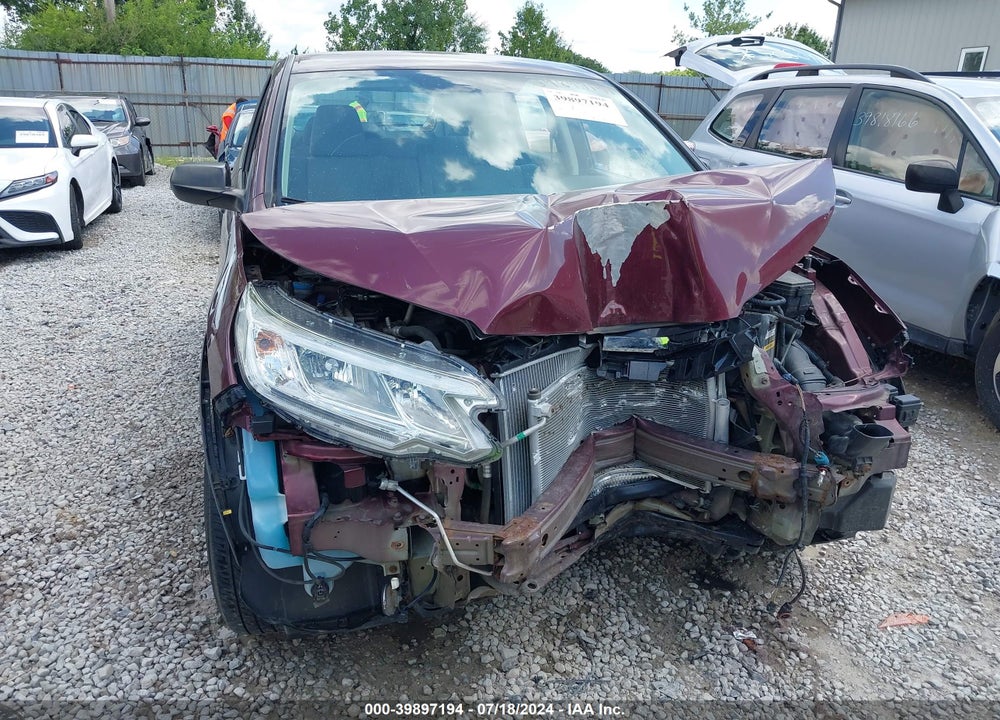 2015 HONDA CR-V LX VIN: 5J6RM4H38FL023187