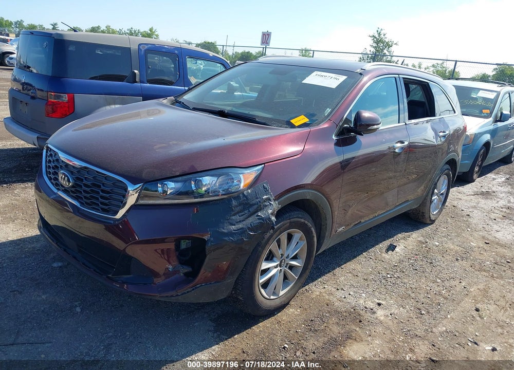 2020 KIA SORENTO 2.4L LX VIN: 5XYPGDA30LG642095