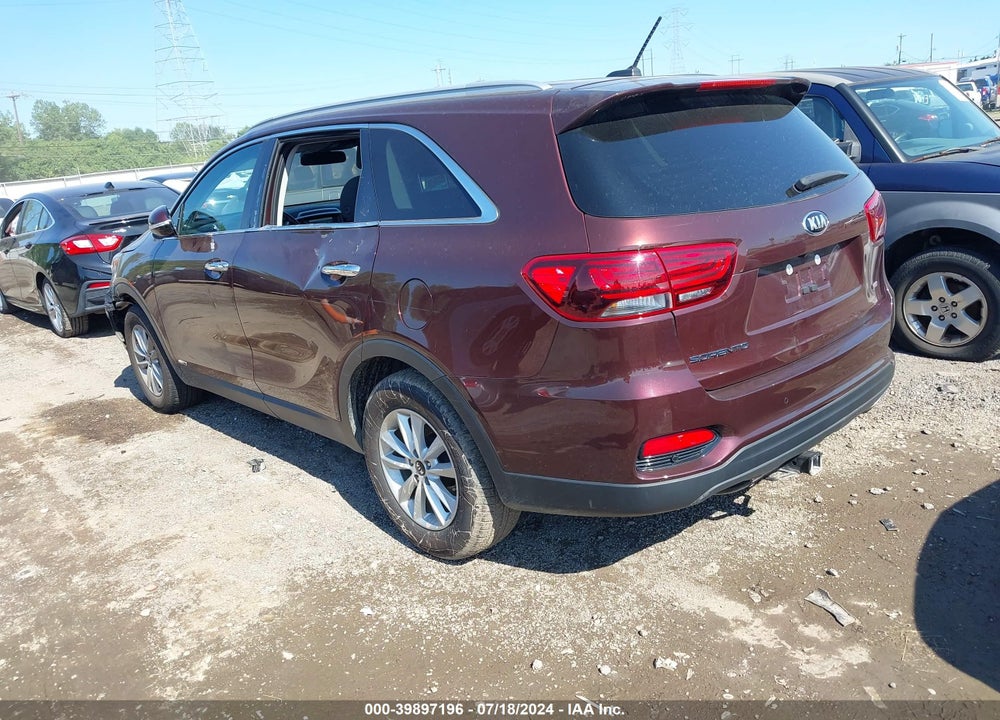 2020 KIA SORENTO 2.4L LX VIN: 5XYPGDA30LG642095