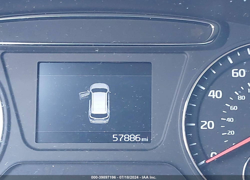2020 KIA SORENTO 2.4L LX VIN: 5XYPGDA30LG642095