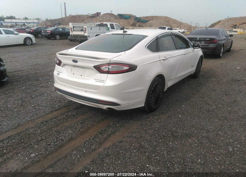 2013 FORD FUSION HYBRID TITANIUM VIN: 3FA6P0RU7DR334954
