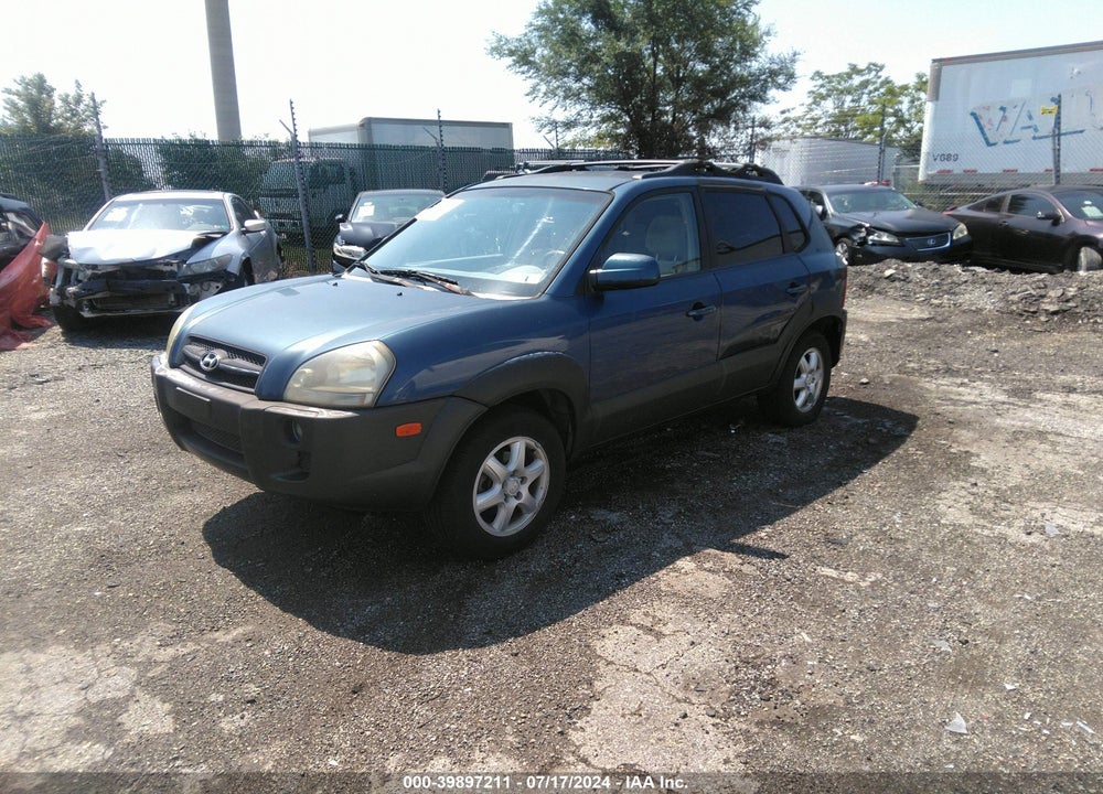 2005 HYUNDAI TUCSON VIN: KM8JN12D15U150741