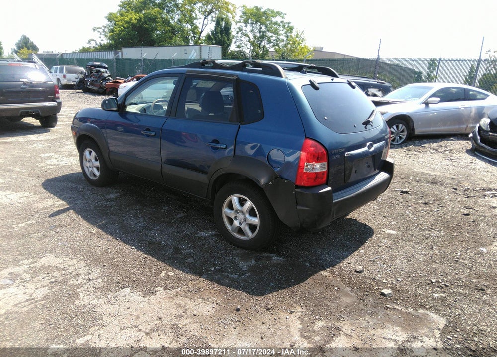 2005 HYUNDAI TUCSON VIN: KM8JN12D15U150741