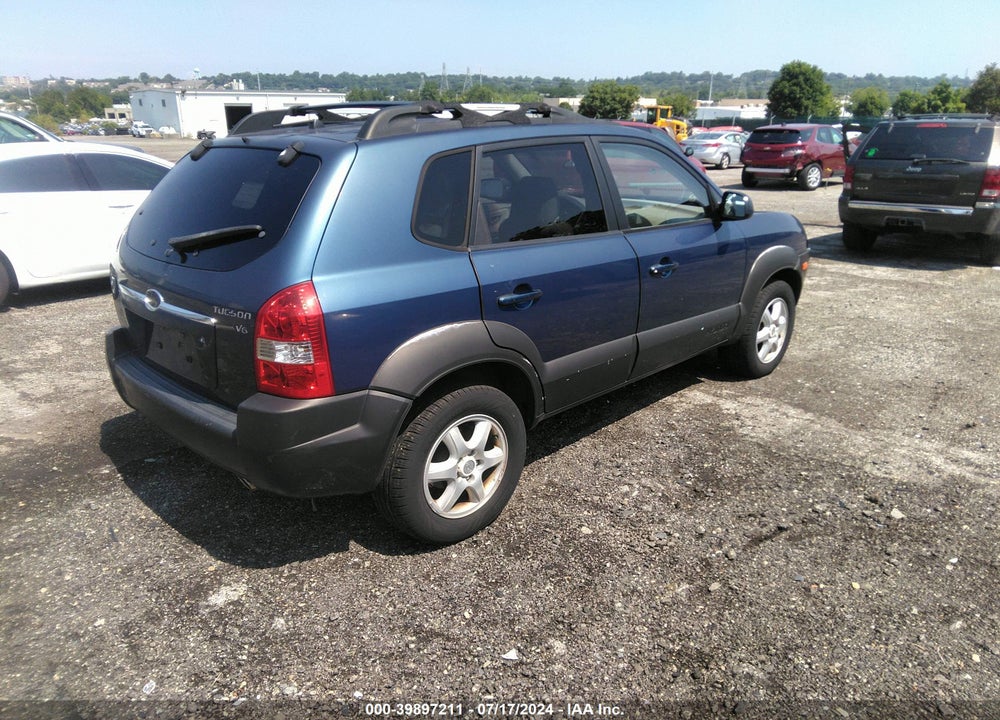 2005 HYUNDAI TUCSON VIN: KM8JN12D15U150741