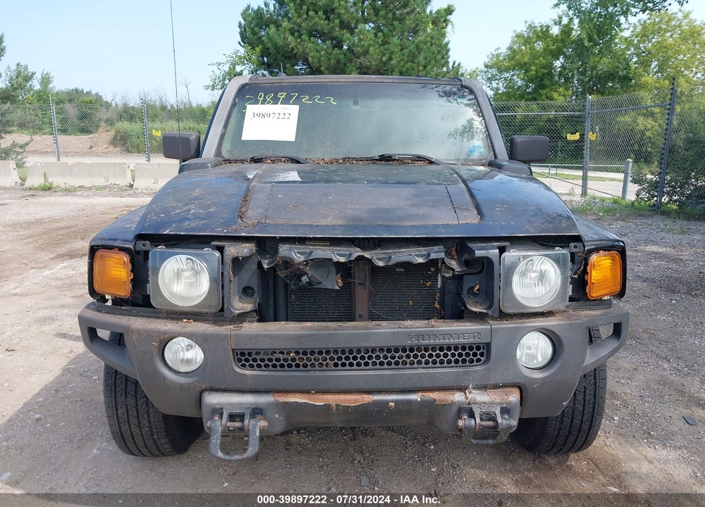 2006 HUMMER H3 SUV VIN: 5GTDN136268276255