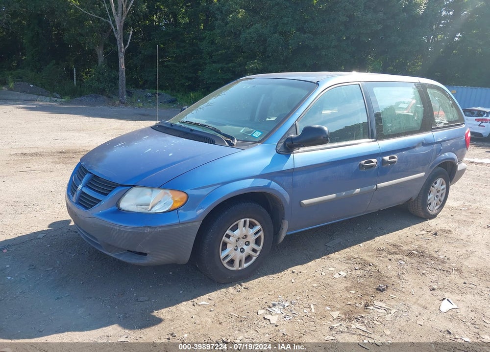 2007 DODGE CARAVAN SE VIN: 1D4GP25B57B150123