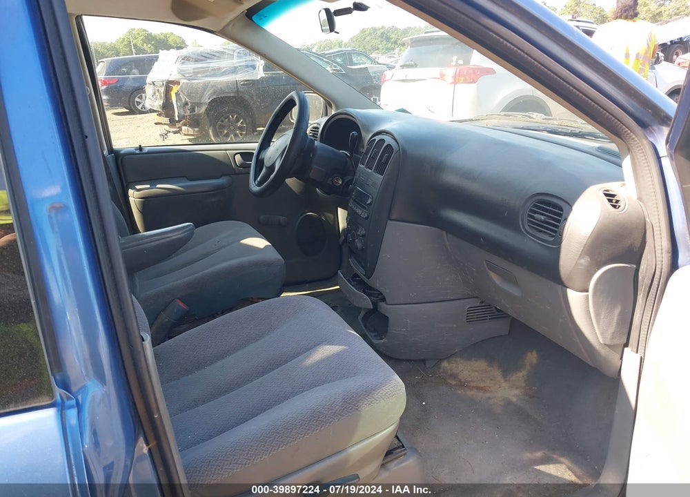2007 DODGE CARAVAN SE VIN: 1D4GP25B57B150123