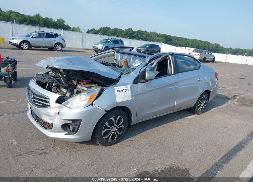 2017 MITSUBISHI MIRAGE G4 ES VIN: ML32F3FJ1HHF05010