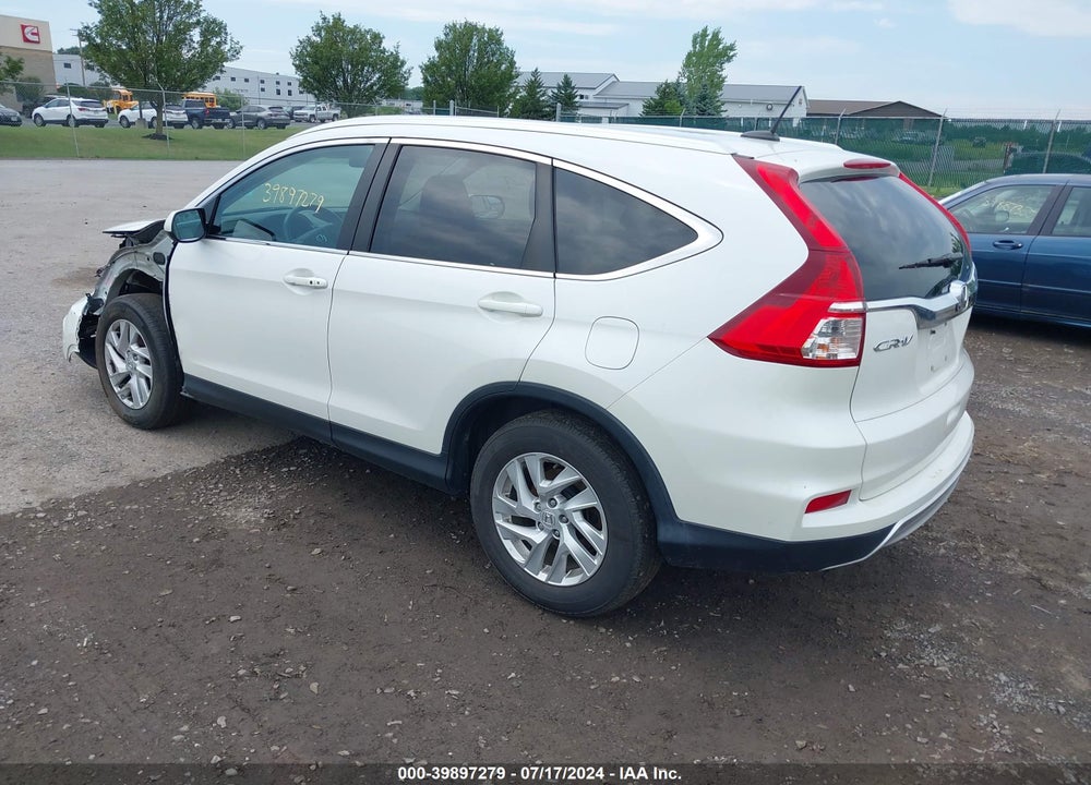 2015 HONDA CR-V EX-L VIN: 5J6RM4H73FL100938