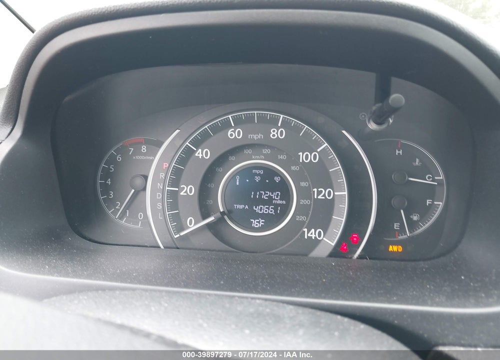 2015 HONDA CR-V EX-L VIN: 5J6RM4H73FL100938