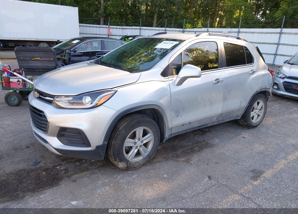 2019 CHEVROLET TRAX LT VIN: 3GNCJPSB0KL356320