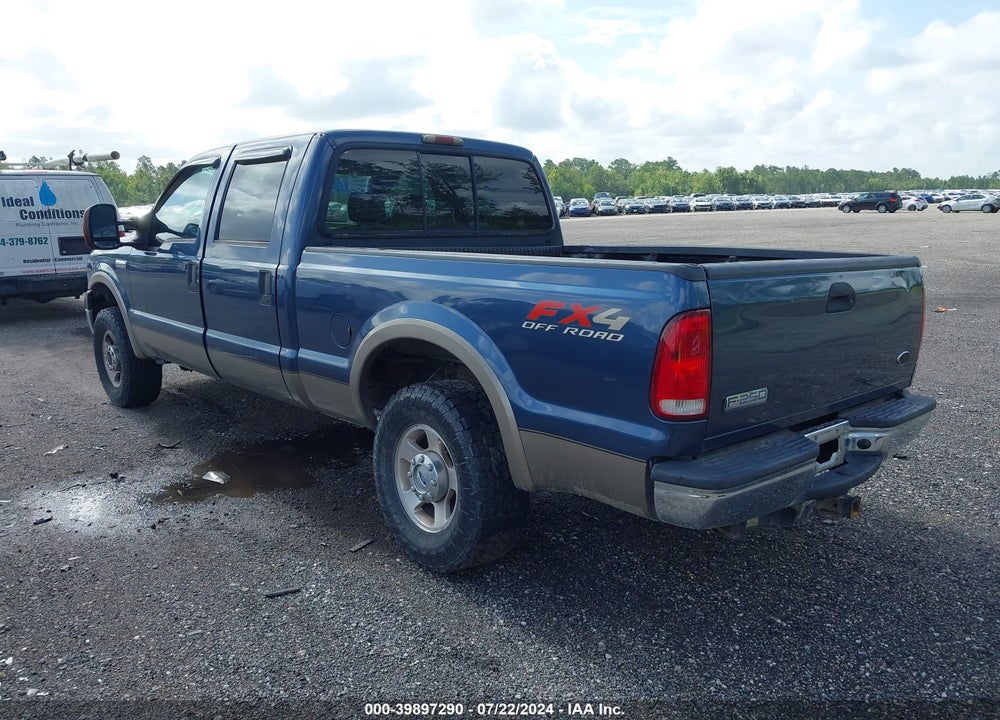 2005 FORD F-250 LARIAT/XL/XLT VIN: 1FTSW21P05EA09757