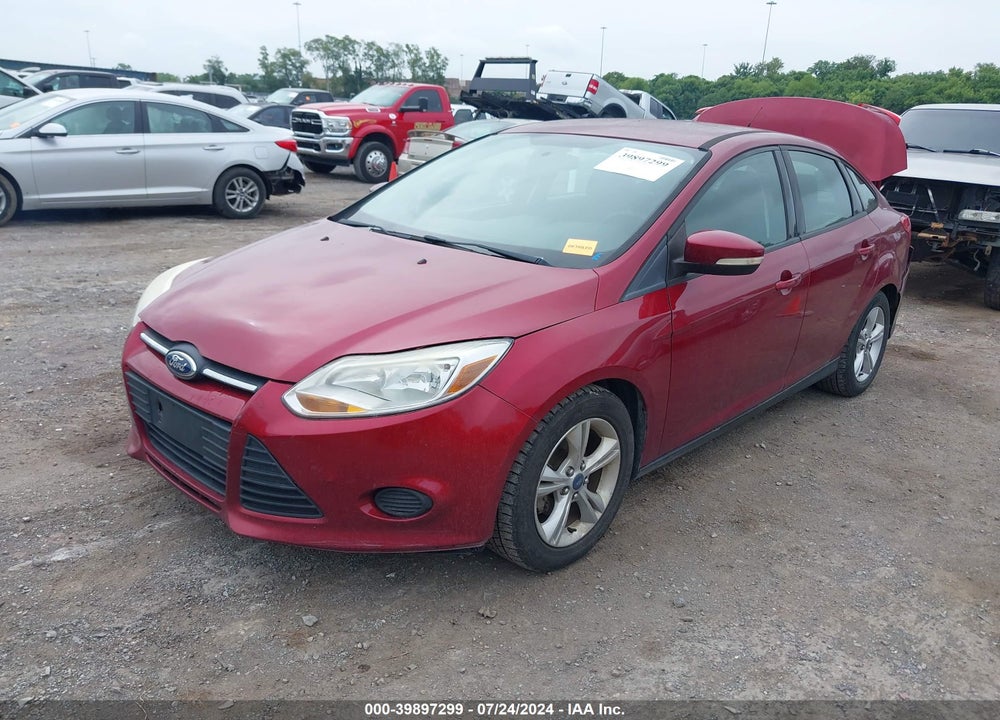 2014 FORD FOCUS SE VIN: 1FADP3F27EL122583