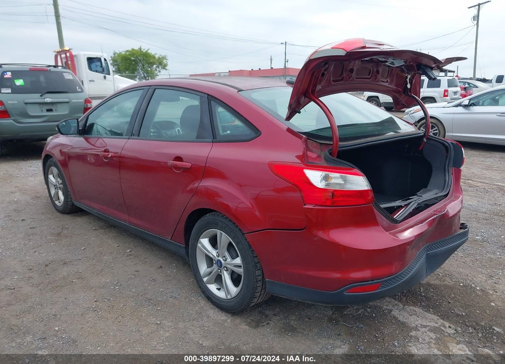 2014 FORD FOCUS SE VIN: 1FADP3F27EL122583