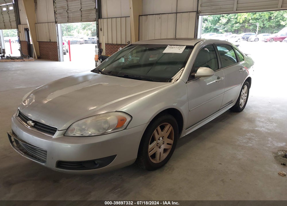 2011 CHEVROLET IMPALA LT VIN: 2G1WG5EK6B1284778