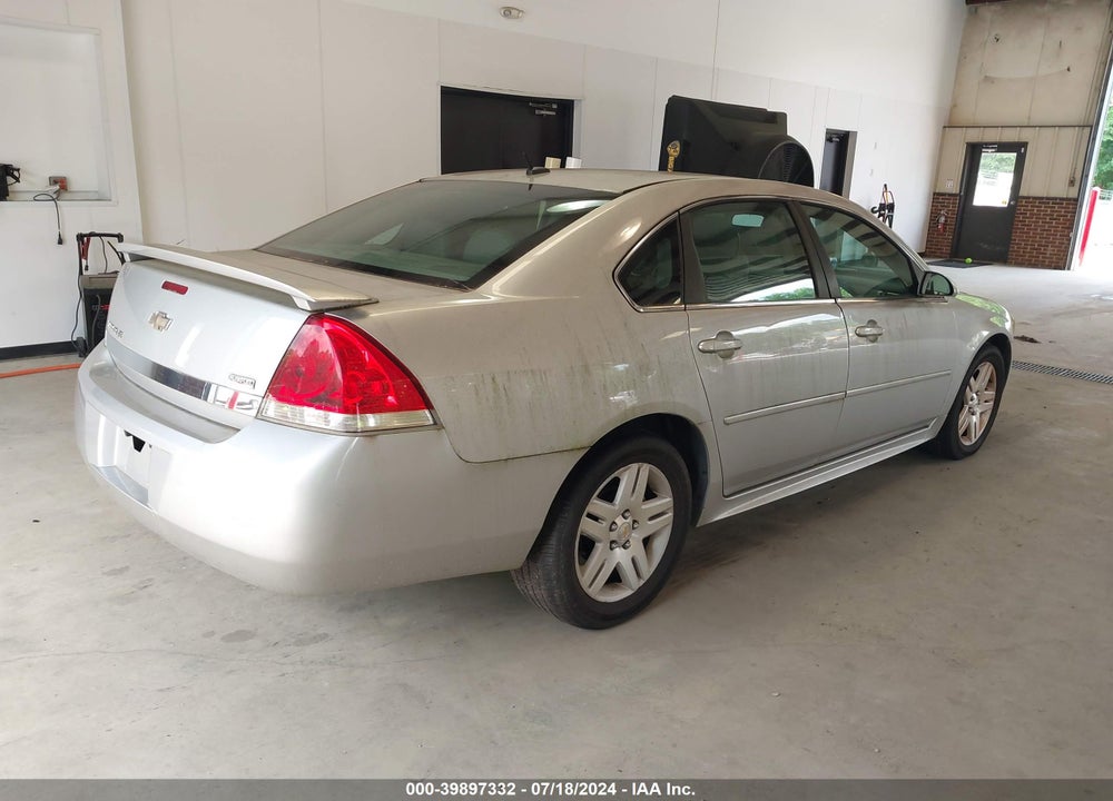 2011 CHEVROLET IMPALA LT VIN: 2G1WG5EK6B1284778