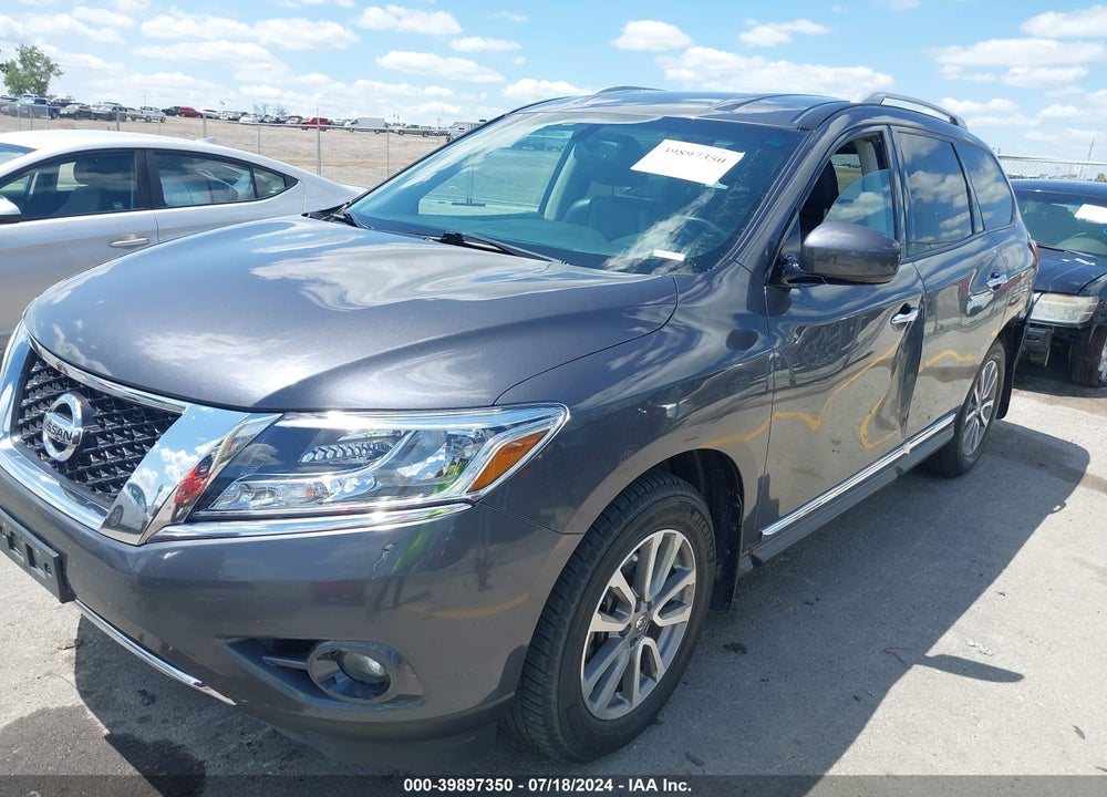 2014 NISSAN PATHFINDER SL VIN: 5N1AR2MM3EC724432